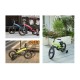 Qplay Miniby Ποδήλατο Ισορροπίας 3-Σε-1 Για 2.5-8 Ετών Green