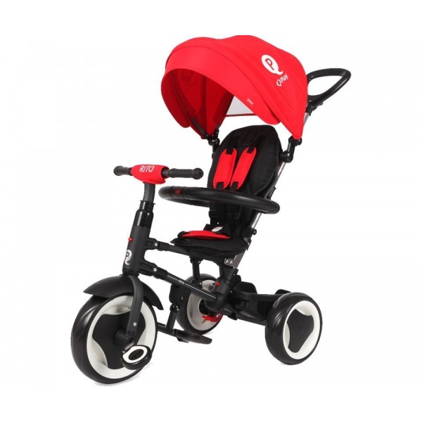Qplay rito eva wheels κόκκινο σπαστό τρίκυκλο ποδηλατάκι