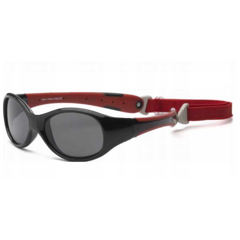 Real Shades Explorer Baby Γυαλιά Ηλίου 0-2 Ετών Black / Red