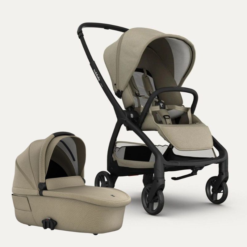 Redsbaby Aeron Βρεφικό Καρότσι Με Δώρο Cosy Πορτ Μπεμπέ Και Αδιάβροχο Taupe