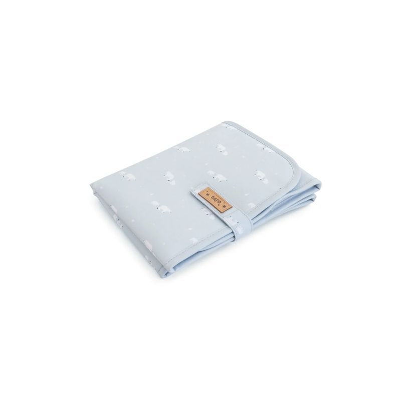 Saro Φορητή Αλλαξιέρα Στρωματάκι Polar Bear Grey