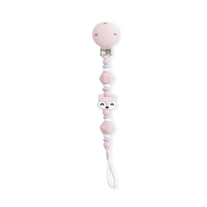 Saro Foxy Κλιπ Πιπίλας 0+ Μηνών Pink