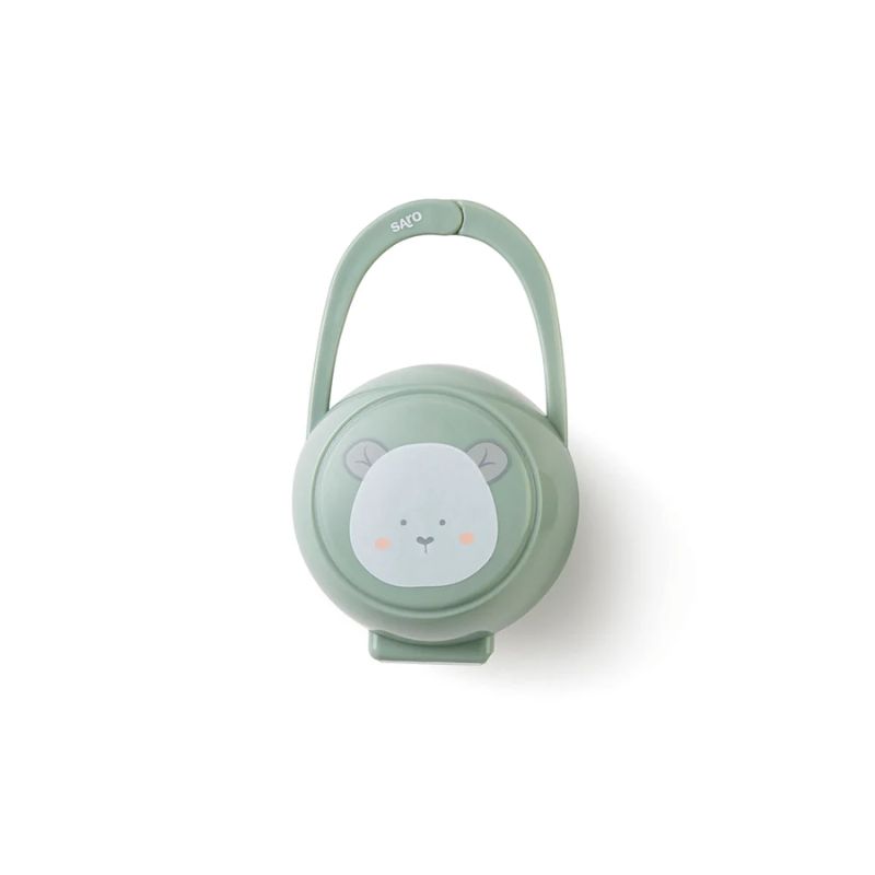 Saro Θήκη Πιπίλας Little Bear Sage Green