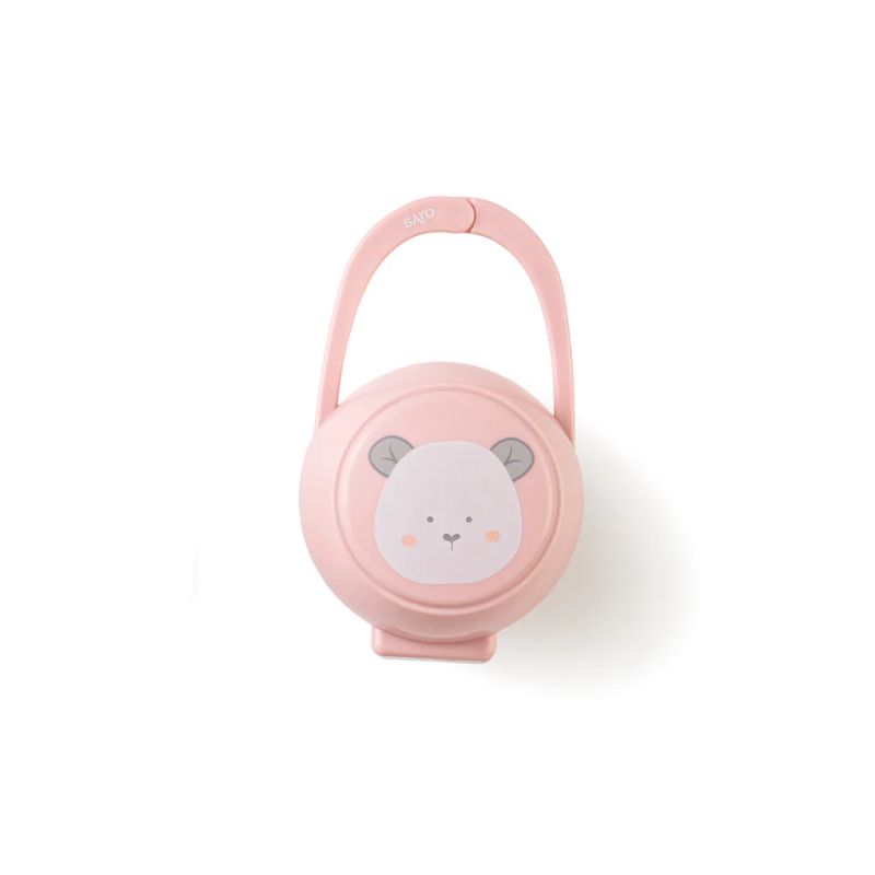 Saro Θήκη Πιπίλας Little Bear Pink