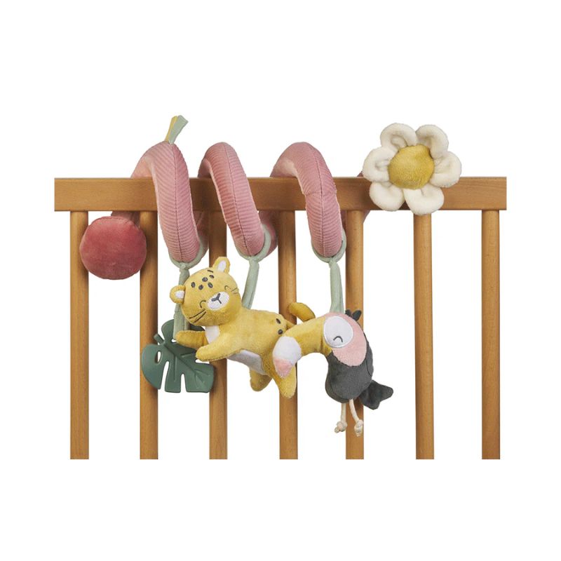 Saro Jungle Party Σπιράλ Δραστηριοτήτων Για 0+ Μηνών Pink