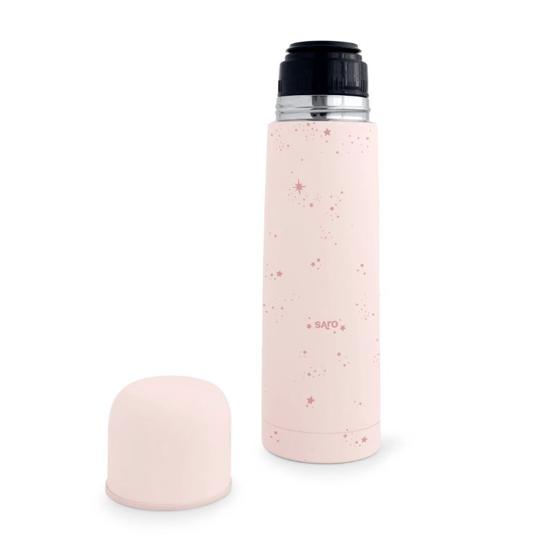 Saro Θερμός Υγρών 500ml Stars Pink