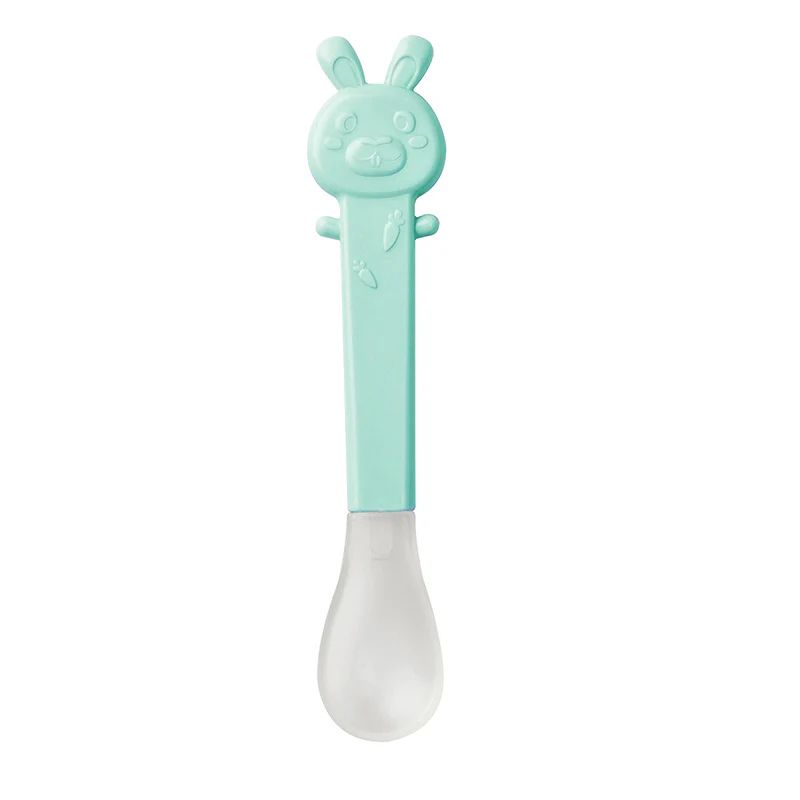 Saro My Fist Spoon Μαλακό Κουταλάκι Για 4+ Μηνών Bunny Mint