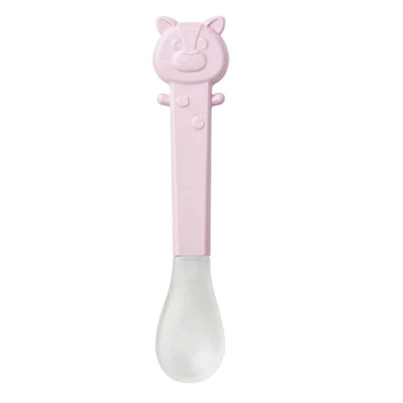 Saro My First Spoon Κουταλάκι Για 4+ Μηνών Cat Pink Saro My First Spoon Κουταλάκι Για 4+ Μηνών Cat Pink