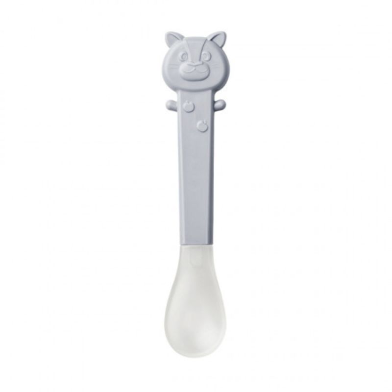 Saro My First Spoon Κουταλάκι Για 4+ Μηνών Cat Grey Saro My First Spoon Κουταλάκι Για 4+ Μηνών Cat Grey