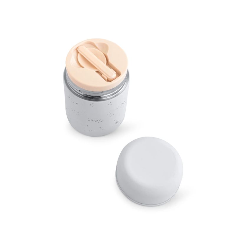 Saro Θερμός Φαγητού 300ml Stars Grey