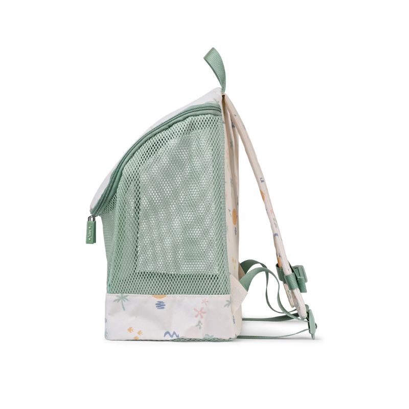 Saro Αδιάβροχο Τσαντάκι Backpack Με Δίχτυ Good Vibes