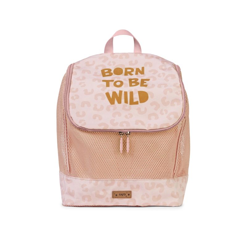 Saro Αδιάβροχο Τσαντάκι Backpack Με Δίχτυ Born Τo Be Wild