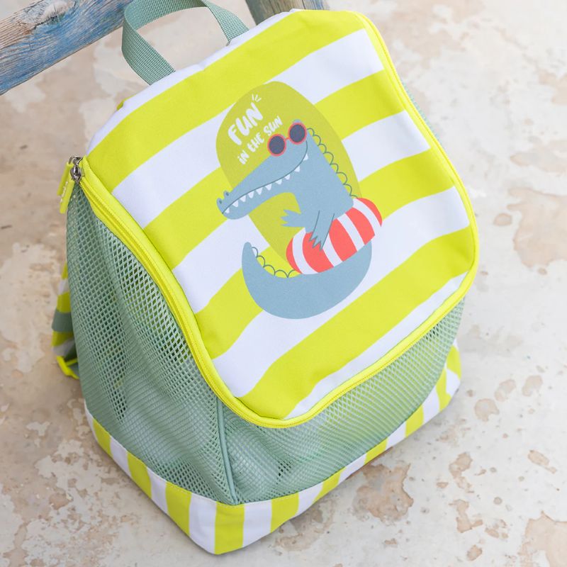 Saro Αδιάβροχο Τσαντάκι Backpack Με Δίχτυ Fun in the Sun