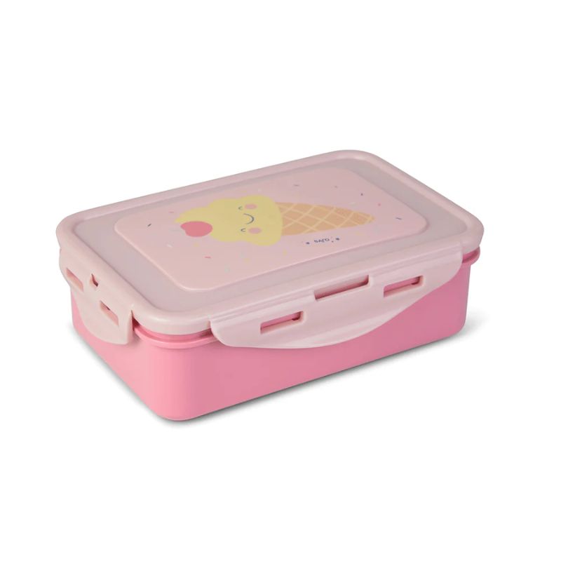 Saro Δοχείο Φαγητού Bento Με Χωρίσματα 550ml Ice Creams Saro Δοχείο Φαγητού Bento Με Χωρίσματα 550ml Ice Creams