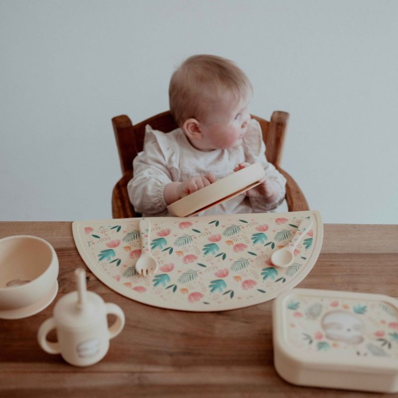 Sassi Σιλικονούχο Μπολ Με Βεντούζα Για 6+ Μηνών Gnawy the Sloth