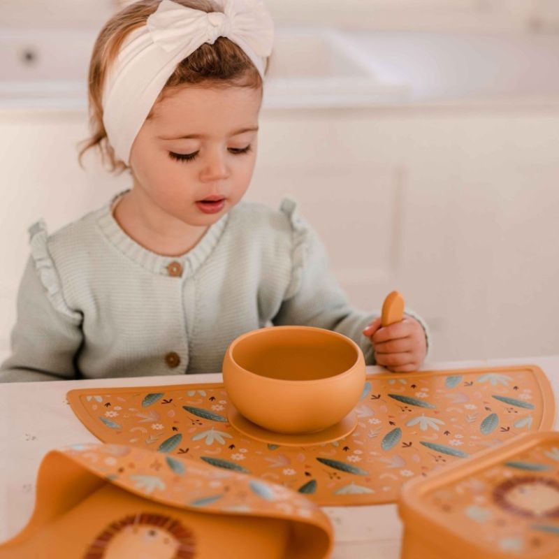 Sassi Σιλικονούχο Μπολ Με Βεντούζα Για 6+ Μηνών Chompy the Lion