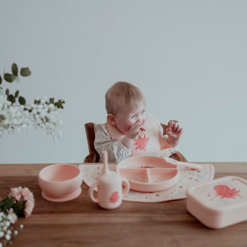 Sassi Σιλικονούχο Μπολ Με Βεντούζα Για 6+ Μηνών Slurpy the Octopus