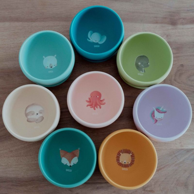 Sassi Σιλικονούχο Μπολ Με Βεντούζα Για 6+ Μηνών Slurpy the Octopus