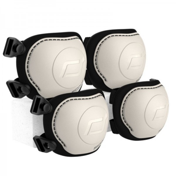 Scoot & Ride Σετ Επιγονατίδων Και Επιαγκωνίδων 4 τμχ XXS Ash