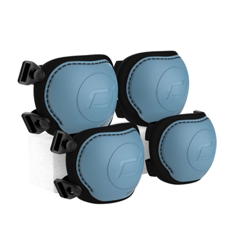 Scoot & Ride Σετ Επιγονατίδων Και Επιαγκωνίδων 4 τμχ S Steel