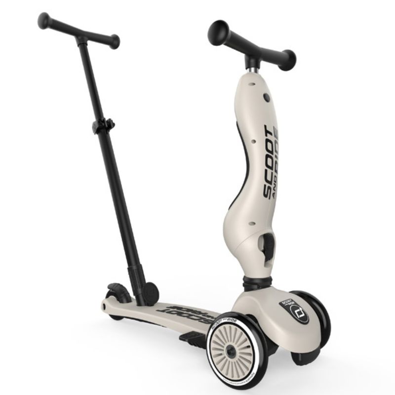 Scoot & Ride Highwaykick 1 Push & Gο 3-Σε-1 Πατίνι 1-5 Ετών Ash