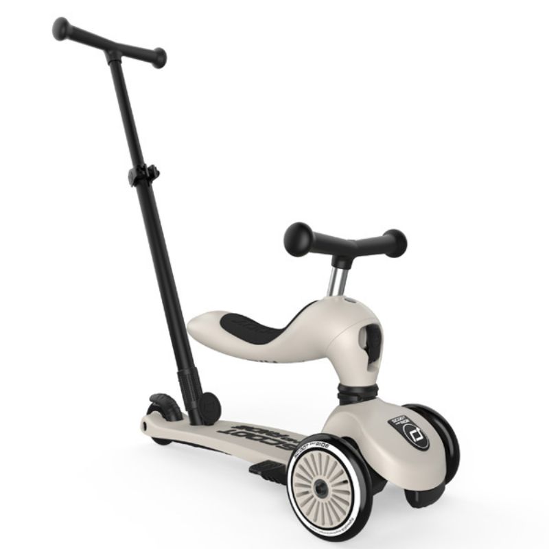 Scoot & Ride Highwaykick 1 Push & Gο 3-Σε-1 Πατίνι 1-5 Ετών Ash