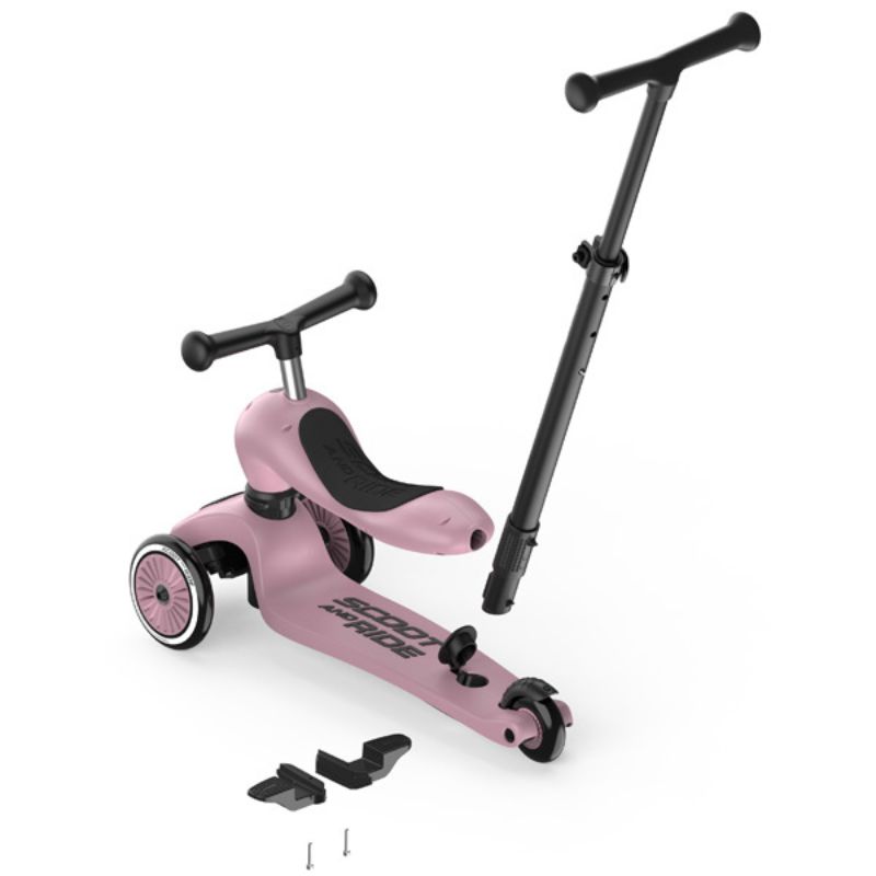 Scoot & Ride Highwaykick 1 Push & Gο 3-Σε-1 Πατίνι 1-5 Ετών Wildberry