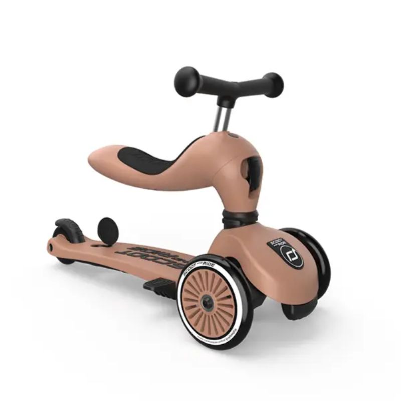Scoot & Ride Highwaykick 1 Push & Gο 3-Σε-1 Πατίνι 1-5 Ετών Mocha