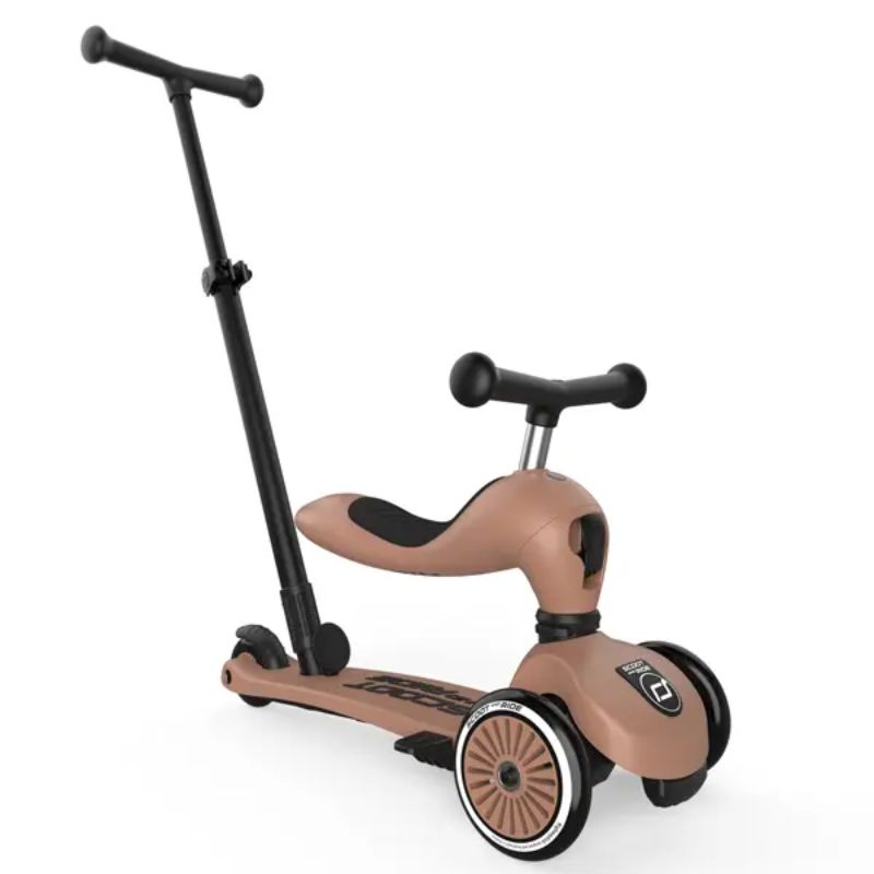 Scoot & Ride Highwaykick 1 Push & Gο 3-Σε-1 Πατίνι 1-5 Ετών Mocha