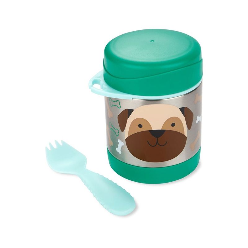 Skip Hop Zoo Θερμός Φαγητού Με Πιρουνάκι Για 3+ Ετών 325ml Dog