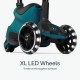 SmarTrike Xtend Ride-on Αναδιπλούμενο Πατίνι 4-Σε-1 Με LED Για 12 Μηνών Έως 12 Ετών Teal