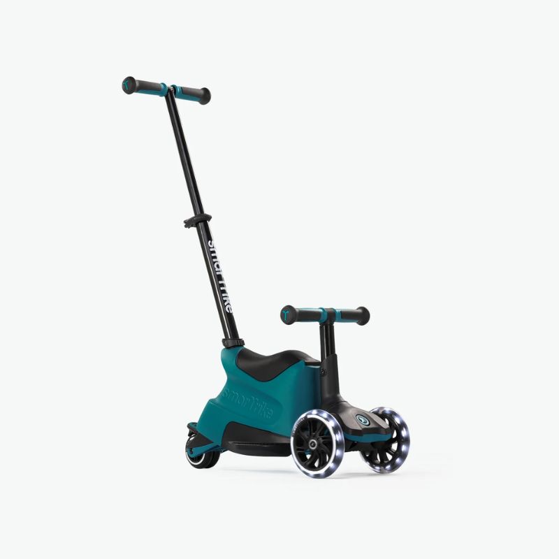 SmarTrike Xtend Ride-on Αναδιπλούμενο Πατίνι 4-Σε-1 Με LED Για 12 Μηνών Έως 12 Ετών Teal