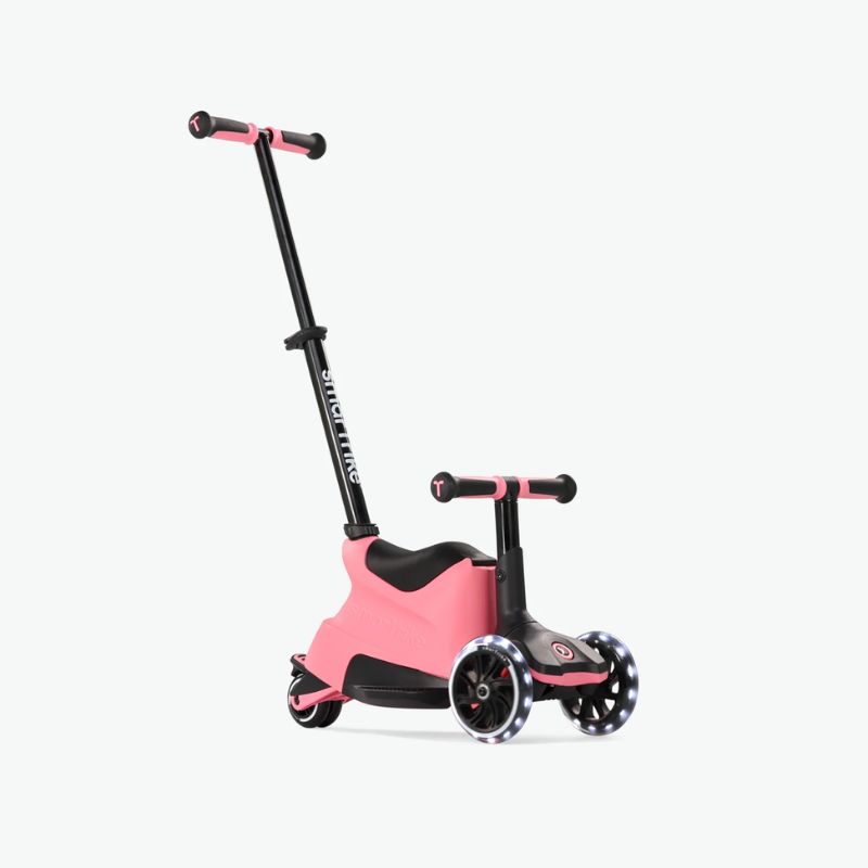 SmarTrike Xtend Ride-on Αναδιπλούμενο Πατίνι 4-Σε-1 Με LED Για 12 Μηνών Έως 12 Ετών Light Pink