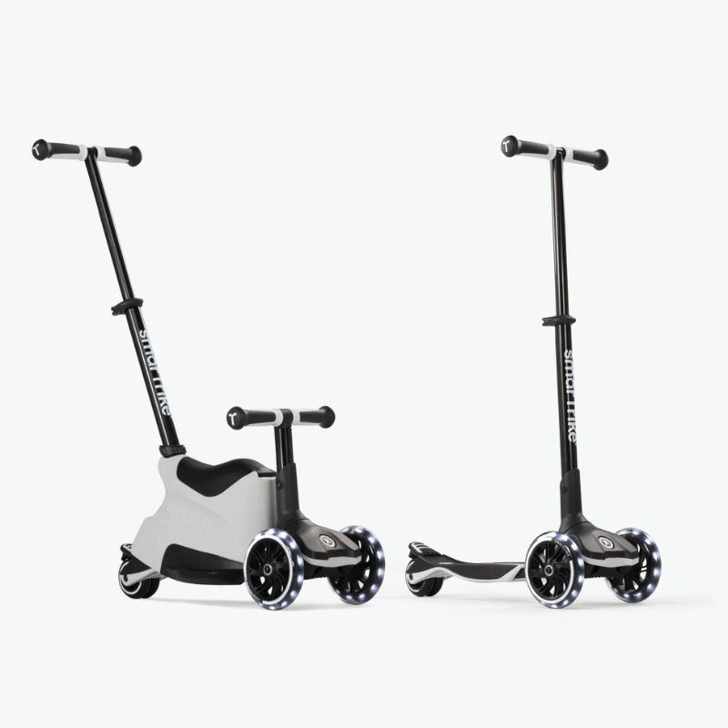 SmarTrike Xtend Ride-on Αναδιπλούμενο Πατίνι 4-Σε-1 Με LED Για 12 Μηνών Έως 12 Ετών Cool Grey