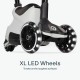 SmarTrike Xtend Ride-on Αναδιπλούμενο Πατίνι 4-Σε-1 Με LED Για 12 Μηνών Έως 12 Ετών Cool Grey