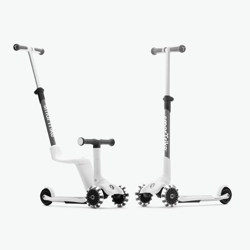 SmarTrike Xtend Mini-ride Αναδιπλούμενο Πατίνι 2-Σε-1 Με LED Για 12 Μηνών Έως 9 Ετών Grey