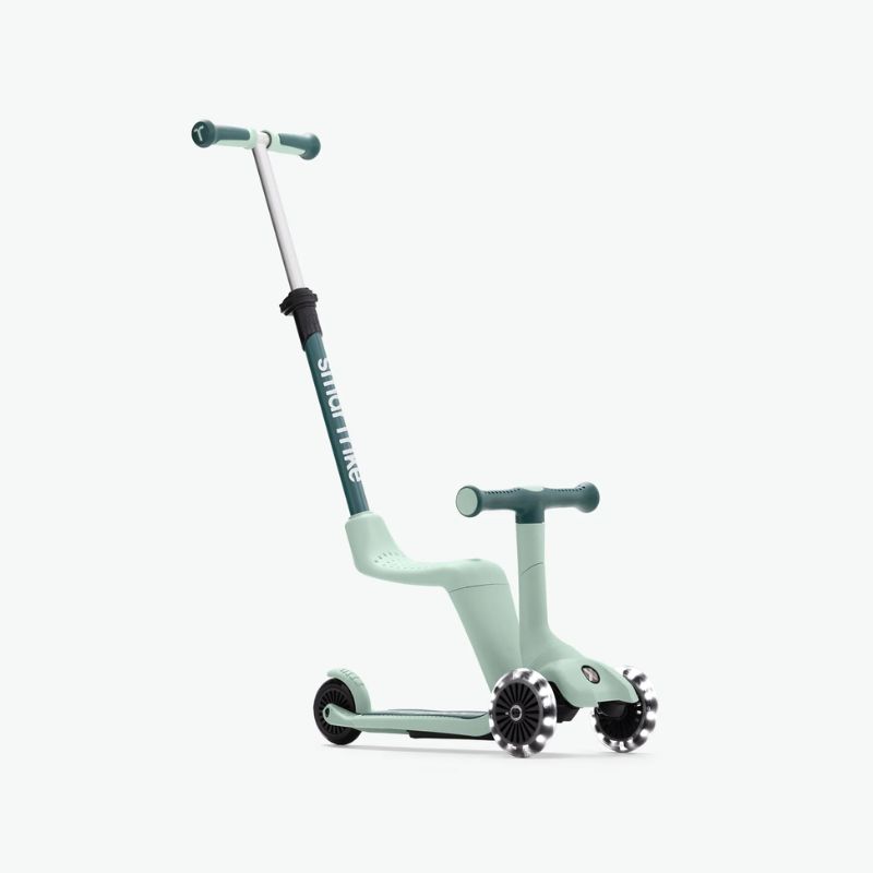SmarTrike Xtend Mini-ride Αναδιπλούμενο Πατίνι 2-Σε-1 Με LED Για 12 Μηνών Έως 9 Ετών Green