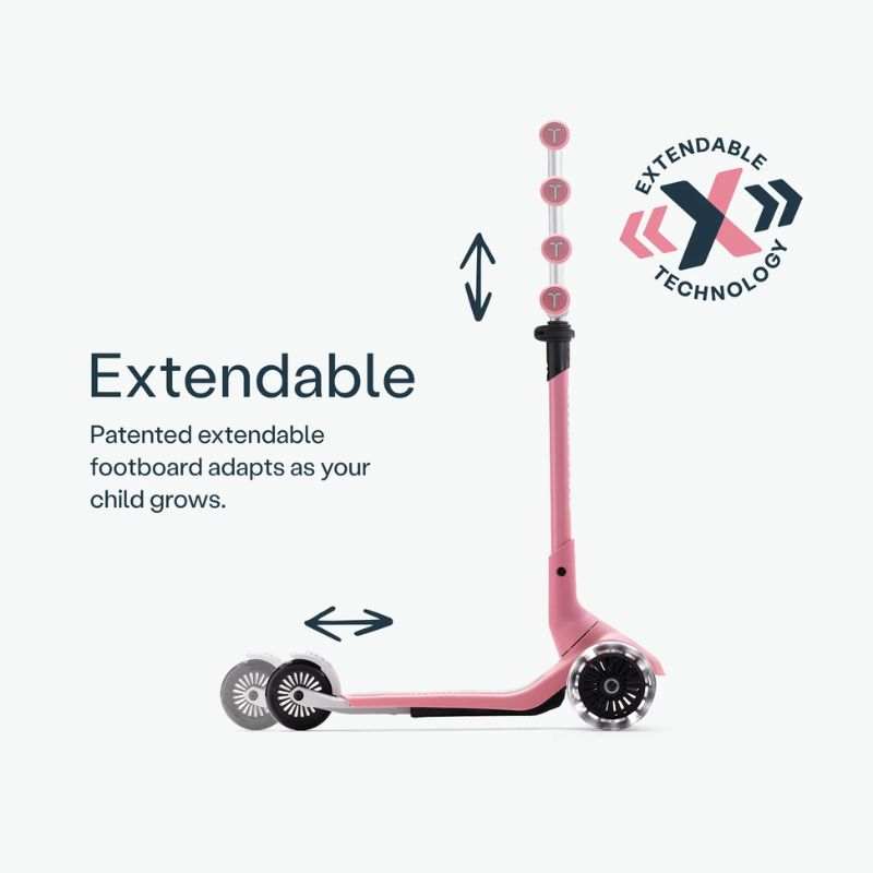 SmarΤrike Xtend Mini+ Αναδιπλούμενο Πατίνι Για 2-9 Ετών Pink