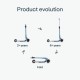 SmarΤrike Xtend Mini+ Αναδιπλούμενο Πατίνι Για 2-9 Ετών Blue