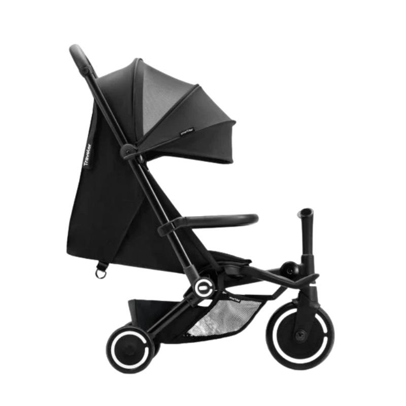 Smartrike Traveler Ελαφρύ Καρότσι - Τρίκυκλο Για 6-48 Μηνών Onyx Black