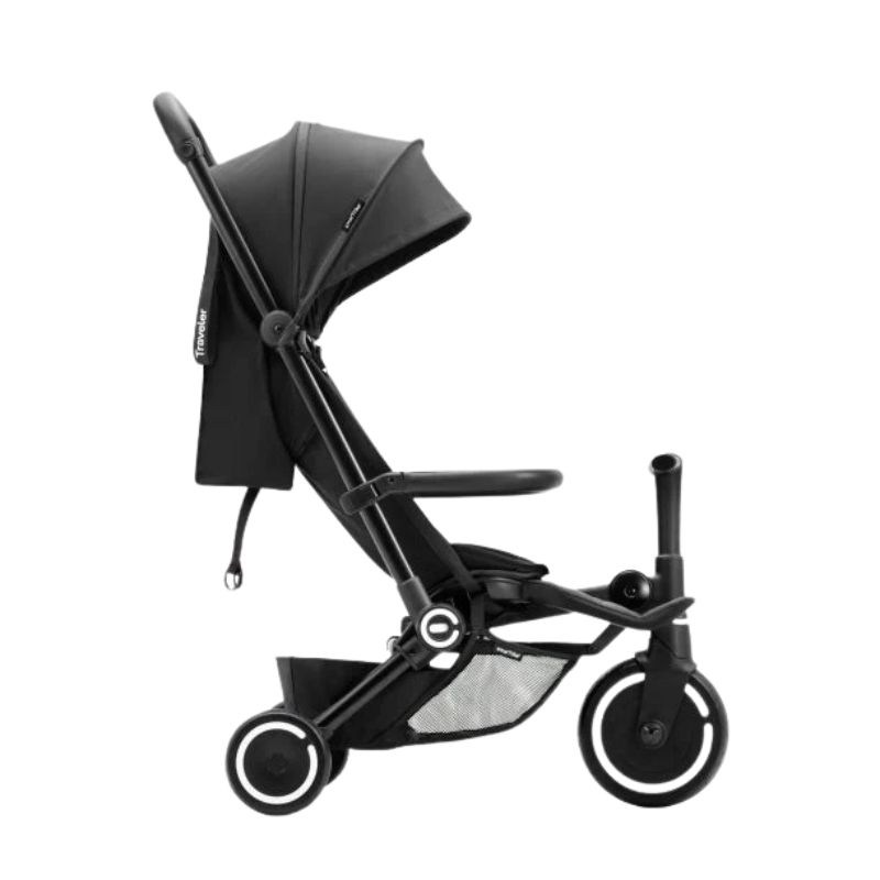 Smartrike Traveler Ελαφρύ Καρότσι - Τρίκυκλο Για 6-48 Μηνών Onyx Black