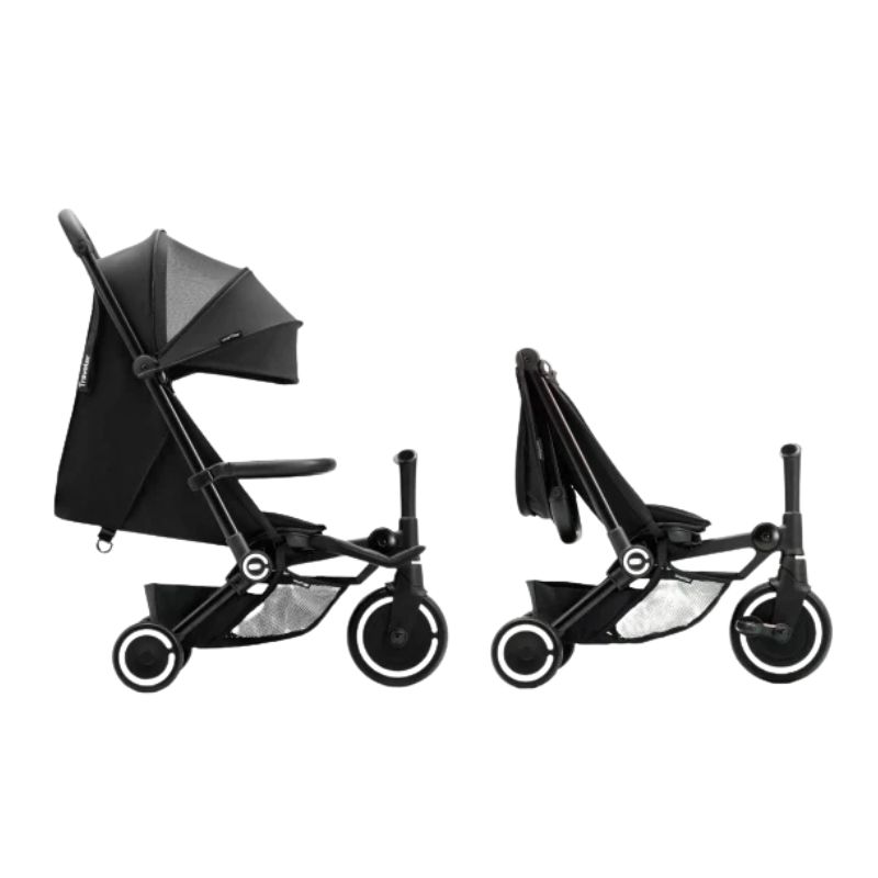 Smartrike Traveler Ελαφρύ Καρότσι - Τρίκυκλο Για 6-48 Μηνών Onyx Black