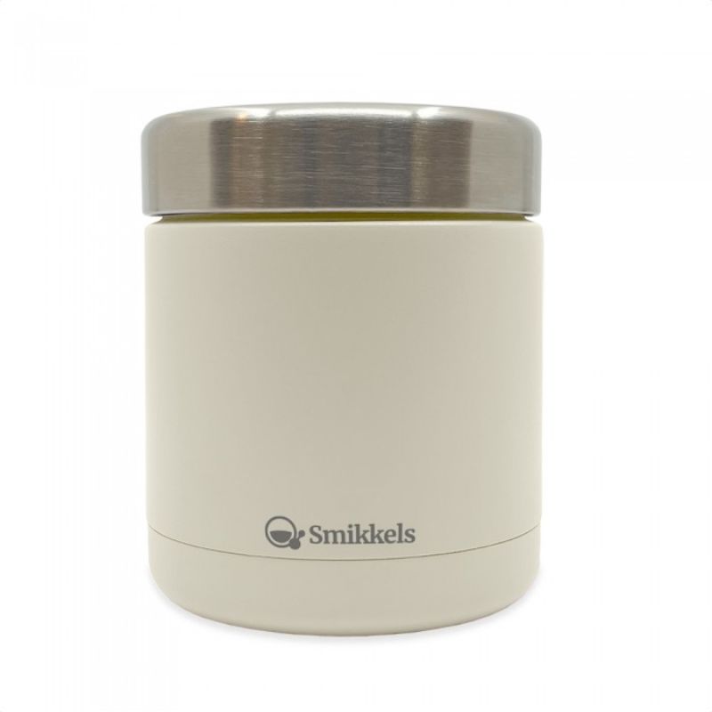 Smikkels Ανοξείδωτο Θερμός Φαγητού 350ml Απαλό Λευκό