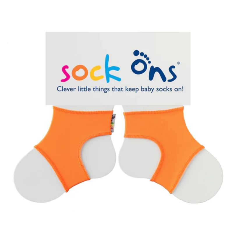 Sock Ons Παιδικές Κάλτσες Για 6-12 Μηνών Orange