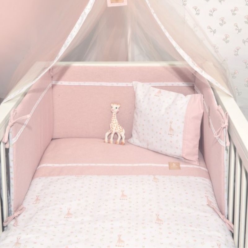 Sophie La Girafe Πάπλωμα Με Παπλωματοθήκη 100cm * 140cm Σχ. 502 Ροζ