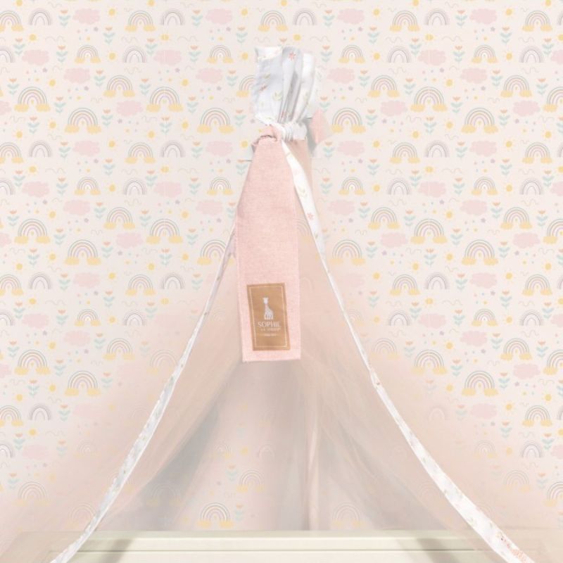 Sophie La Girafe Κουνουπιέρα 180cm * 500cm Σχ. 502 Ροζ