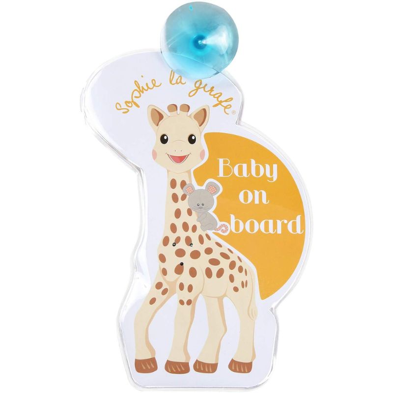Sophie La Girafe Baby On Board Σήμα Με Φωτάκια Αγγλικά