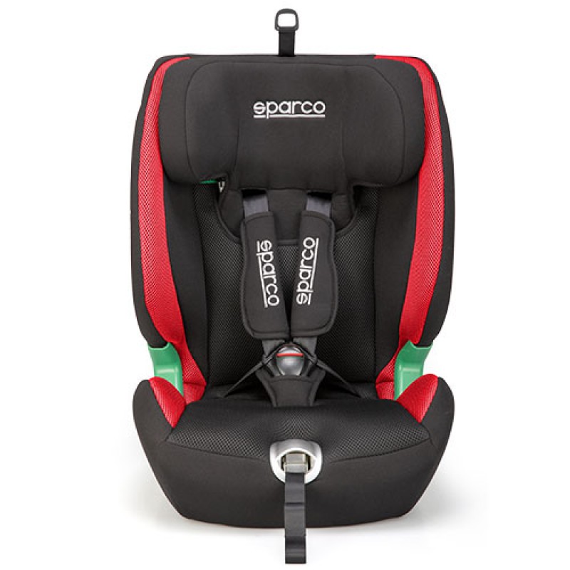 Sparco Child Seat i-Size Κάθισμα Αυτοκινήτου 76-150cm Red