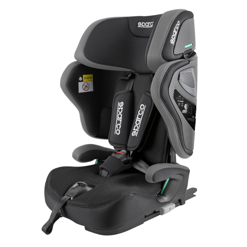 Sparco SK8000i i-Size Κάθισμα Αυτοκινήτου 76-150cm Grey