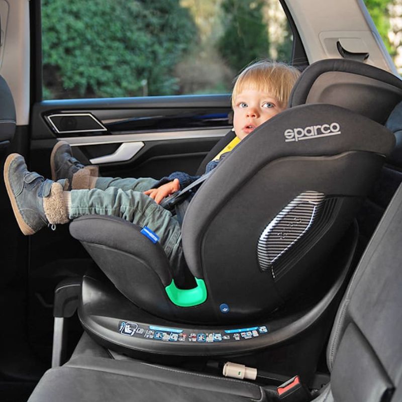 Sparco Rapid i-Size Κάθισμα Αυτοκινήτου 40-150cm Red